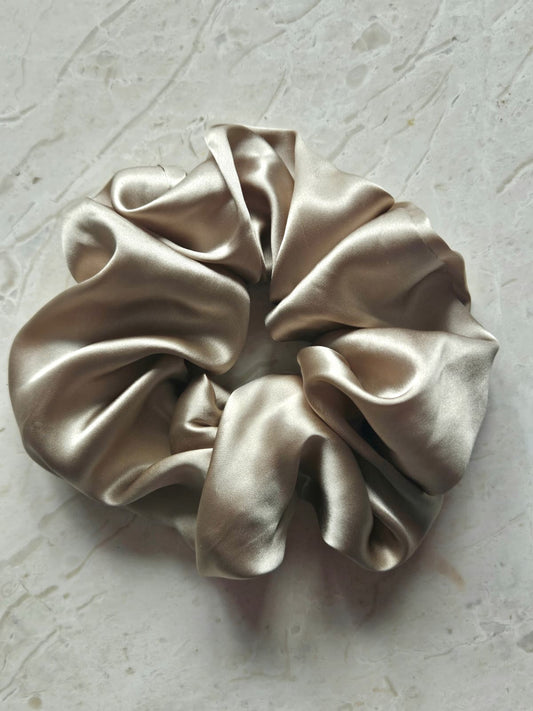 Chouchou en soie- Accessoire cheveux protecteur 3A à 4C